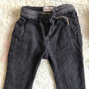 Zara joggers looking pants -boy 9-12 months